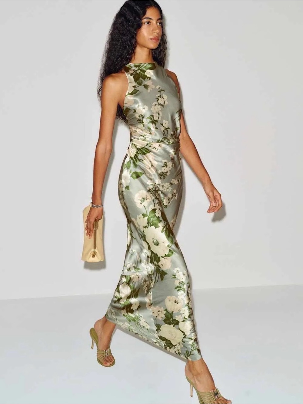 Reformation Anaiis Silk Dress $398 MSRP